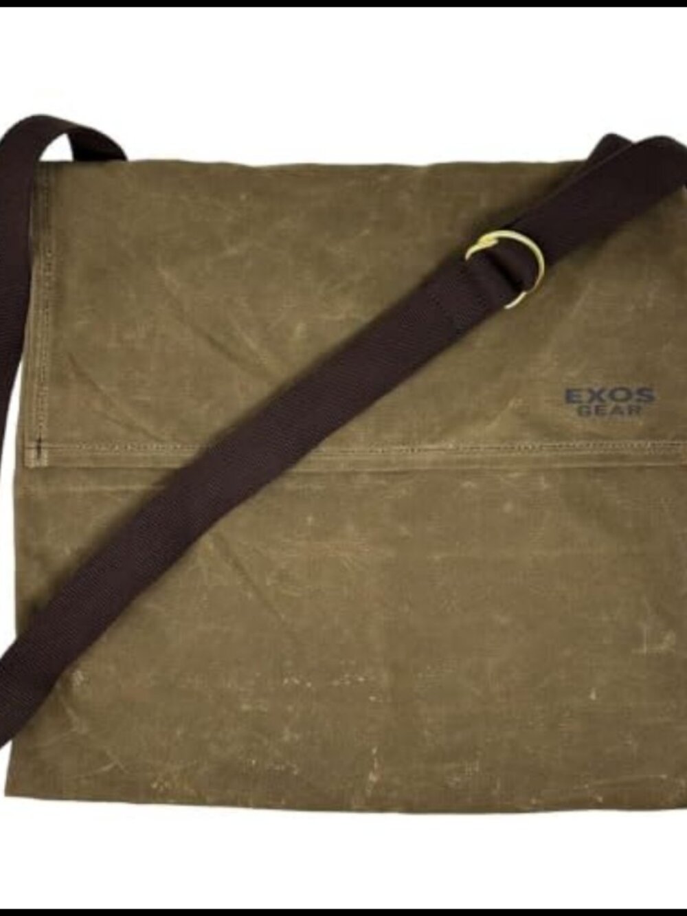 Waxed Canvas Haversack Bushcraft Shoulder Bag Durable Messenger Foraging Bag